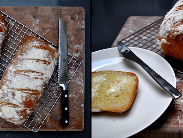 The Running Baker - white loaf