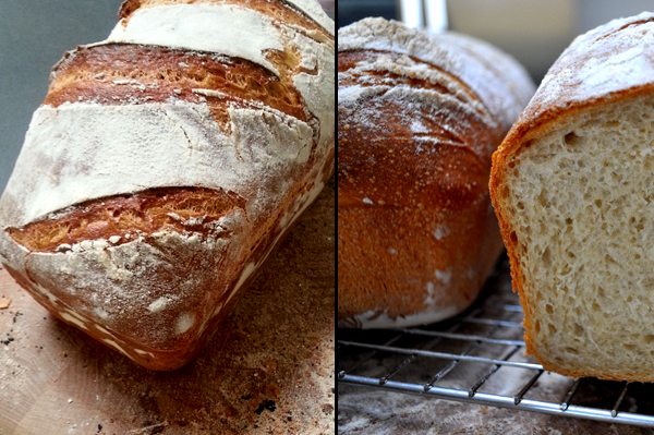 The Running Baker - white loaf